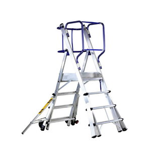 Mobile stocker`s ladder TELEFLY 6 steps, Svelt