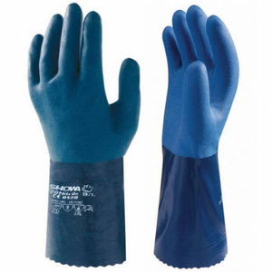 Gloves, nitrile coated, 30-32 cm, SHOWA