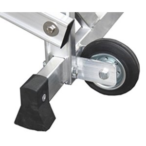 Wheel (with screw) for ladder, diameter 125mm Ikaro