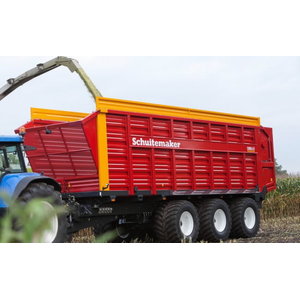 Silage Trailer  SIWA 840 S, 58 m3, Schuitemaker
