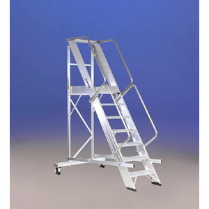 Mobile stocker`s ladder CASTELLANA MAXI 8 steps, Svelt