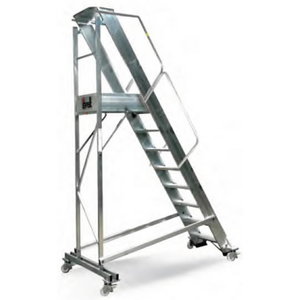 Mobile stocker`s ladder CASTELLANA MAXI 4WD 11 steps, Svelt