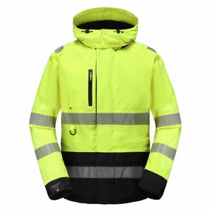 Hi-vis ziemas jaka Montreal, dzeltena/tumši zila, PESSO