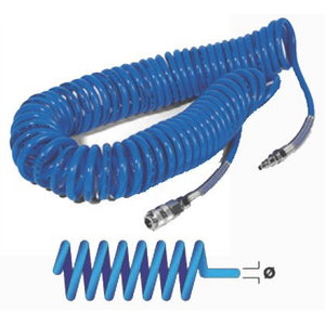 Suruõhu spiraalvoolik 8mm/8m 12 bar (polüretaan), Gav