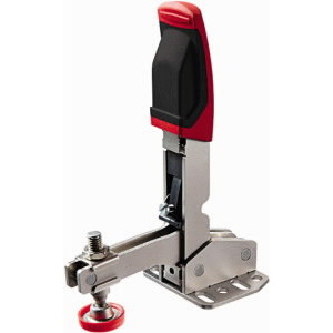 Vertical toggle clamp with open arm and base plate STC-VH50, Bessey