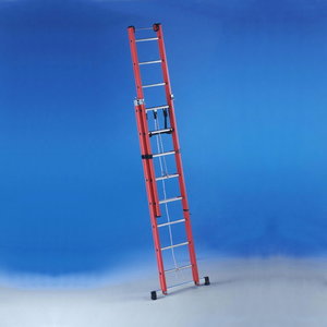 Push-up ladder with rope V2F fiber 2x12 steps, Svelt