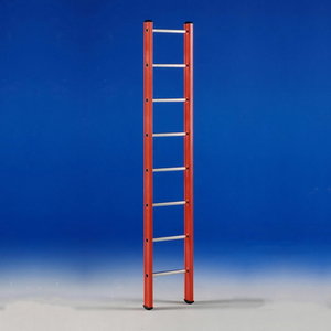 Single section ladder V 1 fibreglass 12 tread, Svelt
