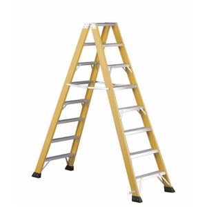 Kopėčios V 6 stiklo pluo&scaron;to 2x8 pakopų 