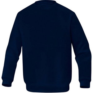 Sweat shirt for welders Molleton, navy, DELTAPLUS