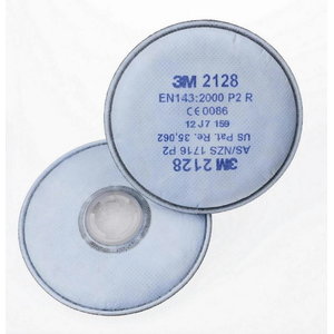 P2 2128 filter for respirator, 3M
