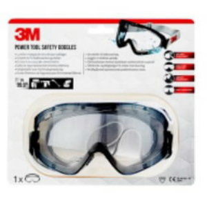 Kaitseprillid suletud läbipaistev polükarbonaat 2890S, 3M