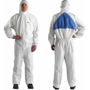 Protective overall, white 3XL, 3M