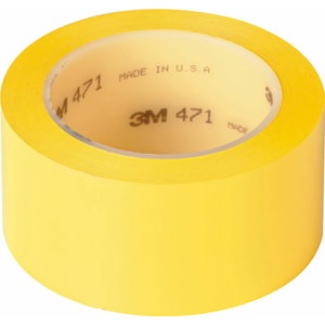 Izolācijas lente  471, dzeltena, 50mm x 33m, 3M