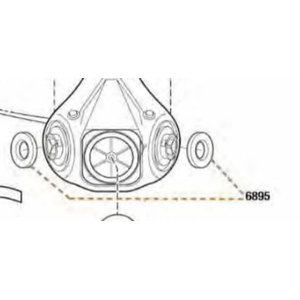 Резина  6895, 3M