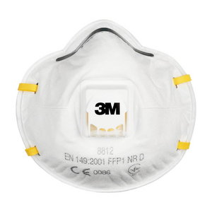 FFP1R respiratorius su  iškvėpimo  vožtuvu, 3M