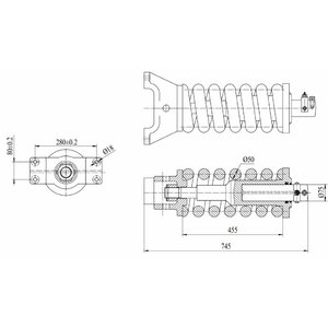 Track adjuster JCB JS160-220 