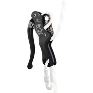 Descender, self locking with double security 