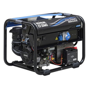 Generatorius vienfazis (6.3 kW) TECHNIC 6500 E AVR C5, , SDMO