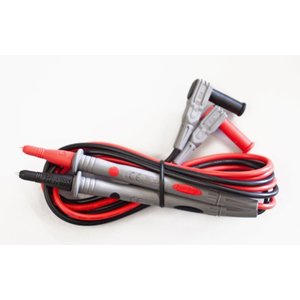 Test-Leads ~ 4mm Probe Tip with Spring-Contact ~ 4mm Plugs