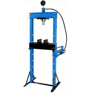 Hydraulic press 20T, hand pump, NORTEC