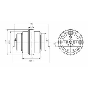 Track roller ProTrack