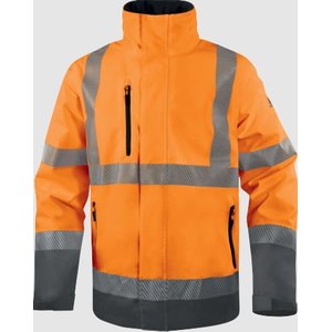 Product image of: Jope parka Track 2in1, kõrgnähtav CL3, oranz XL, Delta Plus