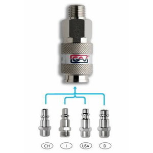 Гнездо быстроразъёмного соединения с внутренней резьбой 1/4&quot;, GAV