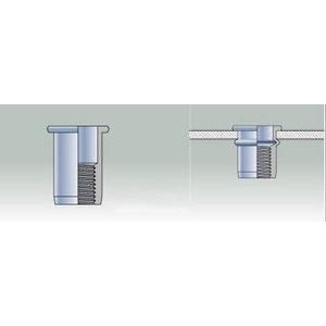 Blind rivet nut M8 PL, SARIV