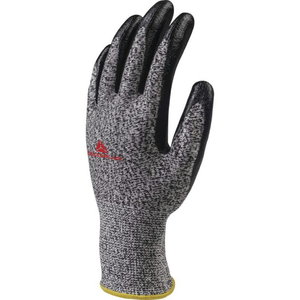 Gloves knitted Nitrile, Cut level C, 3 pairs in pack, DELTAPLUS