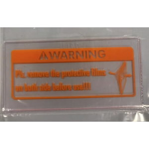Kaitseklaas, sisemine Eurospeed LS maskile (pakis 2tk), Weldline