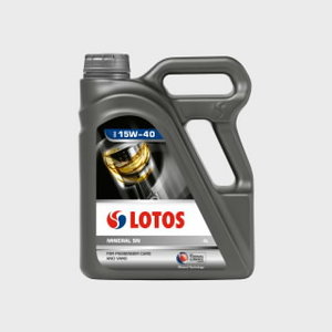 Motoreļļa MINERAL SN 15W40 4L, Lotos Oil
