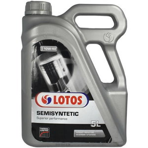 Motor oil SEMISYNTETIC 10W40 5L, Lotos Oil