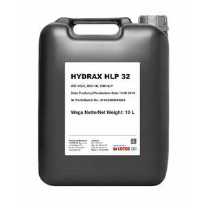 Hidraulikas eļļa HYDRAX HLP 32 10L, Lotos Oil