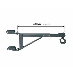 Crane arm for WTA500, AC-Hydraulic