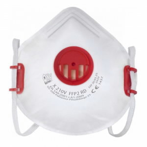 Respiratorius su i&scaron;kvėpimo vožtuvu, Oxyline R D FFP2