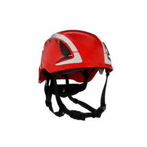 Safety Helmet SecureFi, tvented, reflective, red X5005V-CE, 3M