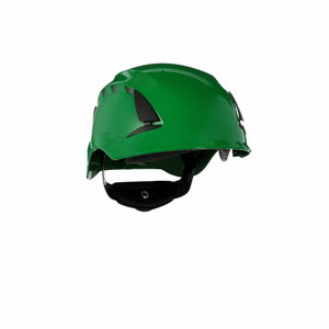 SecureFit™ Safety Helmet, Vented, green X5504V-CE, 3M
