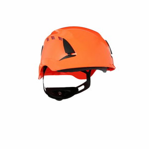 SecureFit™ Safety Helmet, Vented, orange X5507V-CE, 3M