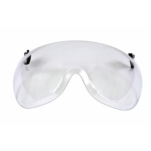 Short Visor for SecureFit Safety Helmet PC, AS/AF, clear X5-SV01-CE, 3M