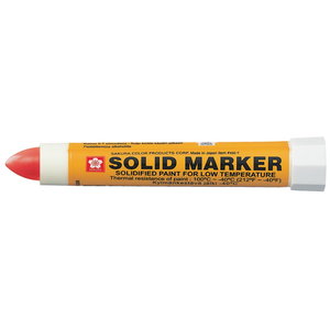 Marker SOLID LOW TEMPERATURE punane