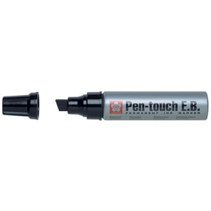 Marķieris PEN-TOUCH E.B. Melns 11mm ar smailu galu 