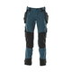 Kelnės 17031 Advanced, su kabančiomis kišenėmis, ryškiai mėlyna, MASCOT