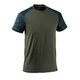 Marškinėliai Advanced samanų žalia/mėlyna, MASCOT