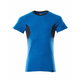Marškinėliai Accelerate, azur blue/ dark navy, MASCOT