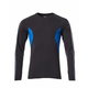 Marškinėliai Accelerate, long sleeved, dark navy/blue, MASCOT