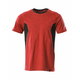 Marškinėliai Accelerate, traffic red/black, MASCOT