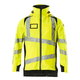 Shell Jacket ACCELERATE SAFE, hi-vis CL3, yellow/black, MASCOT