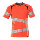 T-shirt Accelerate Safe, CL 2, High-Visibility orange, MASCOT