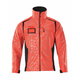 Softshell Accelerate Safe, hi-vis red/dark navy, MASCOT