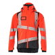 Outer shell Jacket Accelerate Safe CL3, red/dark navy, MASCOT